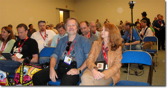 ''Spotlight on Bill Schelly'' Panel audience with Bill G. Wilson and lovely wife Beth